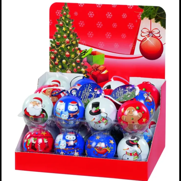 HAMLET 24 Boules de Noël Garnies de Pièces en Chocolat 864 g Discount
