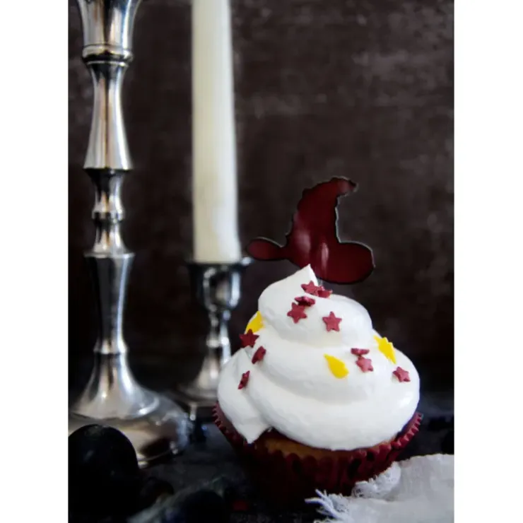 SCRAPCOOKING 24 Caissettes + 24 Cake Toppers Sorcier Sale