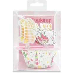 SCRAPCOOKING 24 Caissettes Cupcakes + 24 Cake Toppers Licorne Online