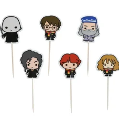 PME 12 Caissettes Cupcakes + 12 Cake Toppers Harry Potter Clearance