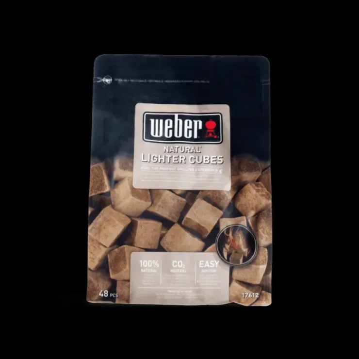 WEBER 48 Cubes Allume-Feu New