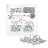 SCRAPCOOKING 4 Décors en Sucre Silver Mix 68 g Best