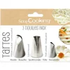 SCRAPCOOKING 3 Douilles Pâtissières pour Tartes Hot