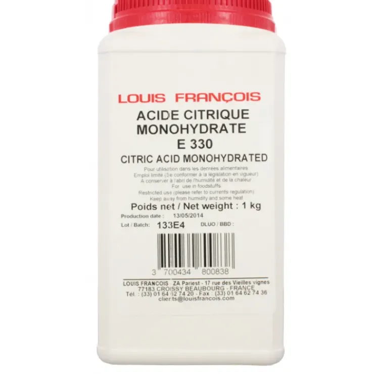 LOUIS FRANCOIS Acide Citrique 1 kg E330 Discount
