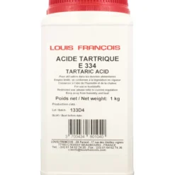 LOUIS FRANCOIS Acide Tartrique 1 kg E334 Outlet