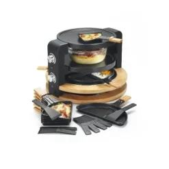 KITCHENCHEF Appareil à Raclette Multifonction, Grill & Crêpière Clearance
