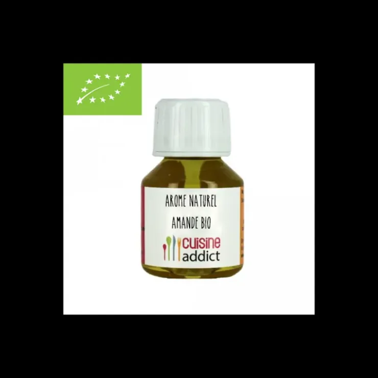 CUISINEADDICT Arôme Alimentaire Bio Amande 58 ml