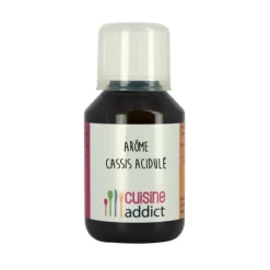 CUISINEADDICT Arôme Alimentaire Cassis Acidulé 115 ml Best