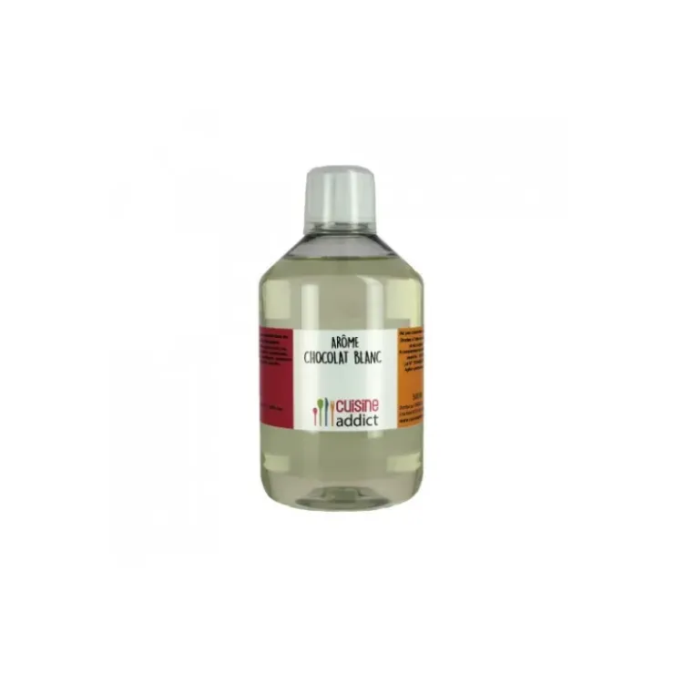 CUISINEADDICT Arôme Alimentaire Chocolat Blanc 500 ml Clearance