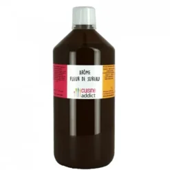 CUISINEADDICT Arôme Alimentaire Fleur de Sureau 1 L Hot