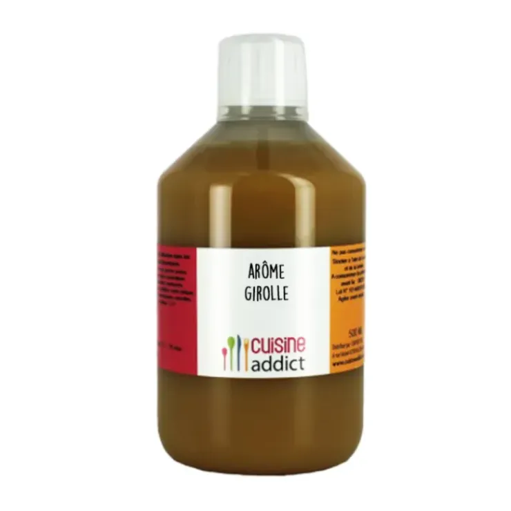 CUISINEADDICT Arôme Alimentaire Girolle 500 ml New