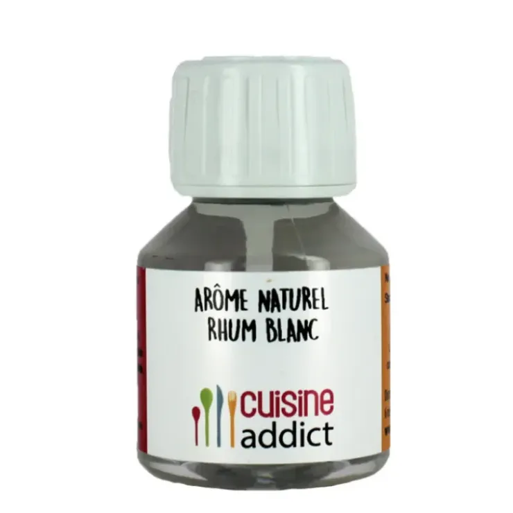 CUISINEADDICT Arôme Alimentaire Naturel Rhum Blanc 58 ml Discount