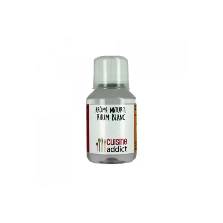 CUISINEADDICT Arôme Alimentaire Naturel Rhum Blanc 115 ml Clearance