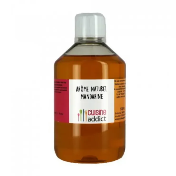 CUISINEADDICT Arôme Alimentaire Naturel Mandarine 500 ml New