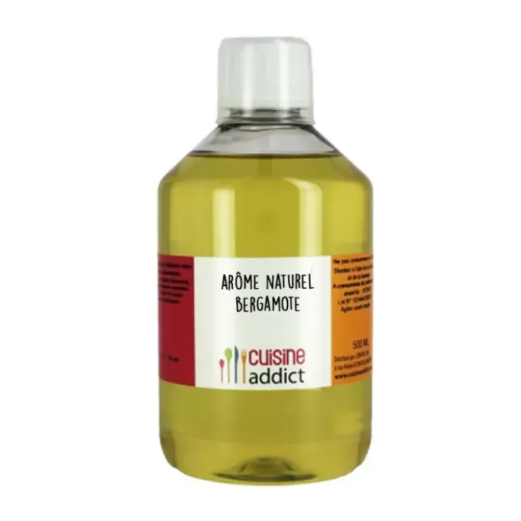 CUISINEADDICT Arôme alimentaire naturel Bergamote 500 ml New