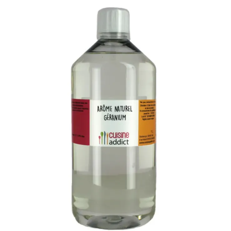 CUISINEADDICT Arôme Alimentaire Naturel Géranium 1 L Discount