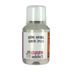 CUISINEADDICT Arôme Alimentaire Naturel Quatre Épices 115ml Discount