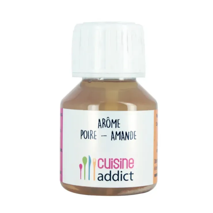 CUISINEADDICT Arôme Alimentaire Poire Amande 58ml Discount