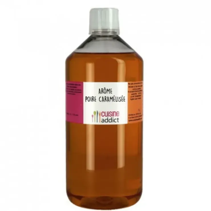 CUISINEADDICT Arôme alimentaire Poire caramélisée 1L Clearance