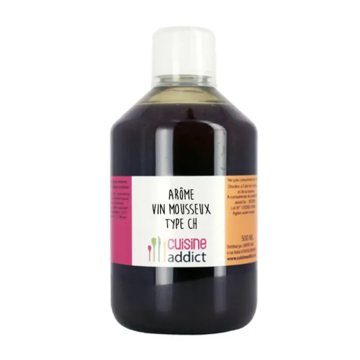 CUISINEADDICT Arôme Alimentaire Vin Mousseux 1L New