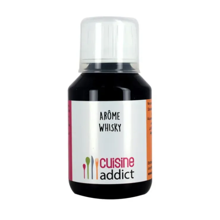 CUISINEADDICT Arôme Alimentaire Whisky 115 ml New
