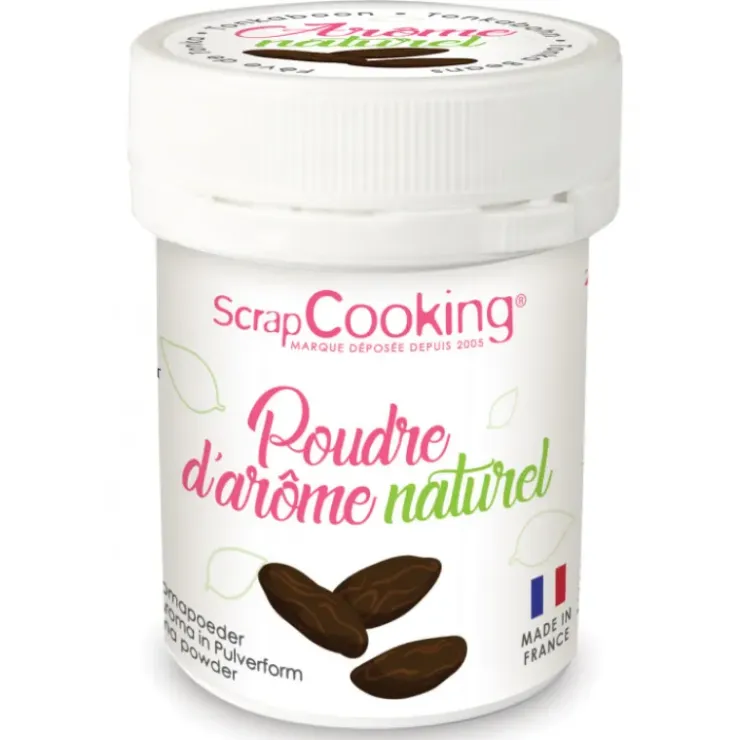 SCRAPCOOKING Arôme Naturel en Poudre Fève Tonka 12 g