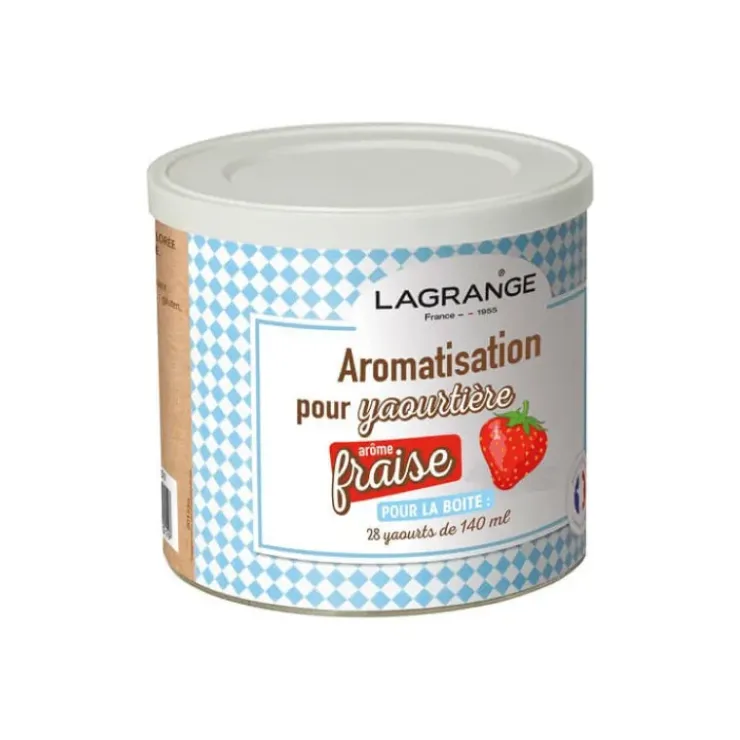 LAGRANGE Arôme pour Yaourt Fraise 500 g Discount