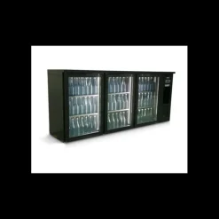 GAMKO Arrière Bar Réfrigéré Ecoline 505 L 3 Portes Vitrées