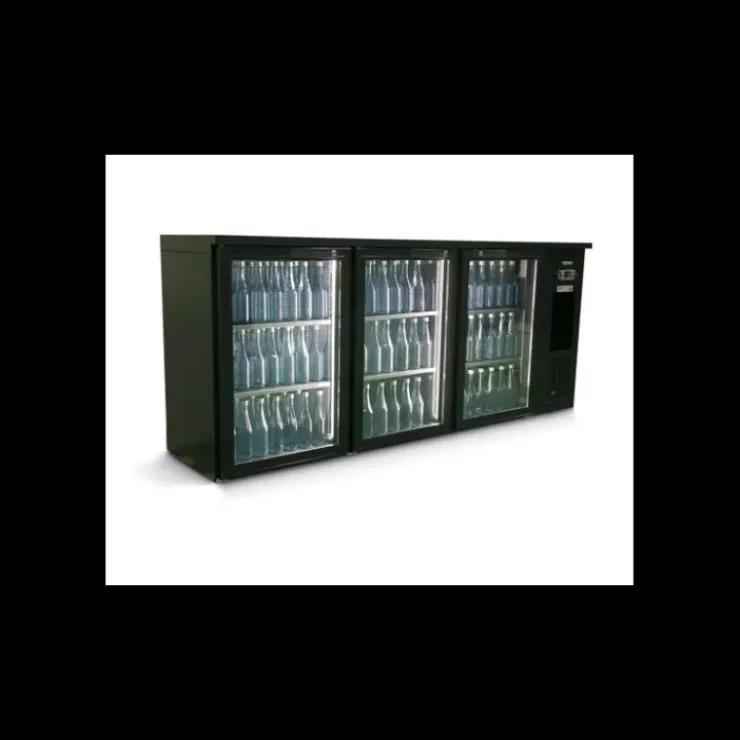 GAMKO Arrière Bar Réfrigéré Ecoline 505 L 3 Portes Vitrées