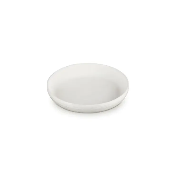 LE CREUSET Assiette Creuse en Céramique Cocon Ø 22 cm Meringue Clearance