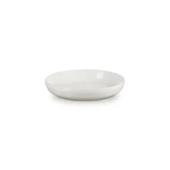LE CREUSET Assiette Creuse en Céramique Cocon Ø 22 cm Meringue Clearance