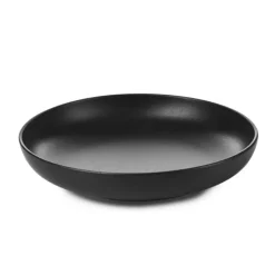 REVOL Assiette Creuse Porcelaine Noire 23 cm Adélie New