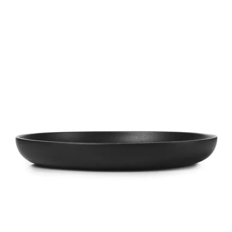 REVOL Assiette Creuse Porcelaine Noire 27 cm Adélie