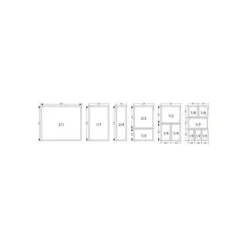 MATFER Bac Gastronorme Inox GN 1/1 H 2cm Bourgeat Outlet