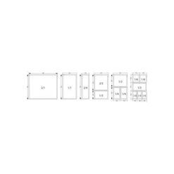 MATFER Bac Gastronorme Inox GN 1/2 H 6.5cm Bourgeat Online