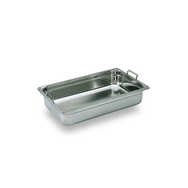 MATFER Bac Gastronorme Poignées Escamotables GN 1/1 H 5.5cm Bourgeat Hot