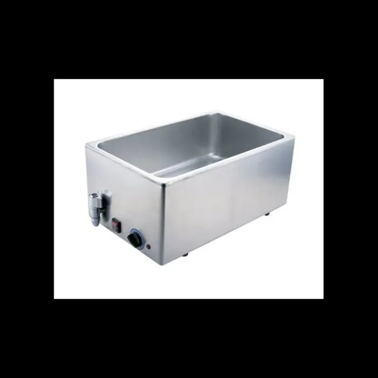 GAFIHC Bain Marie à Poser en Inox 24 L avec Robinet New