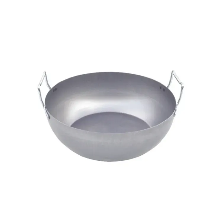 DE BUYER Bassine à Friture bombée en tôle 36 cm New