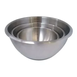 DE BUYER Bassine Demi-Sphérique Inox et Fond Silicone Ø 24 cm Hot