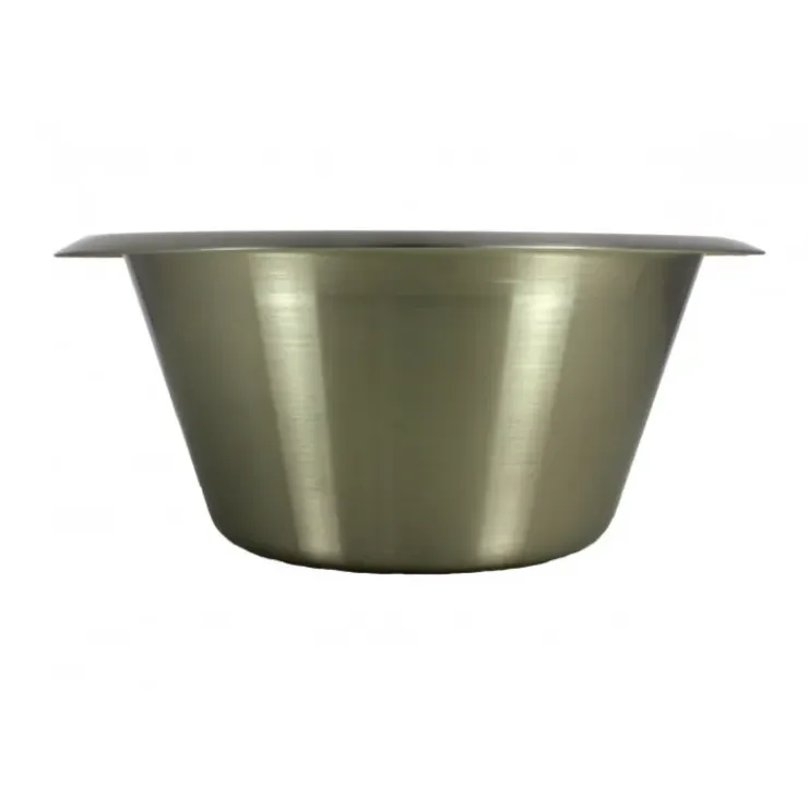 MATFER Bassine Pâtissière Ø 16 cm fond plat Inox Discount