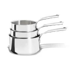 DE BUYER Batterie Cuisine Induction Casserole Inox Ø 16-18-20 cm Milady Sale