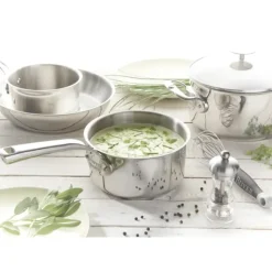 DE BUYER Batterie Cuisine Induction Casserole Inox Ø 16-18-20 cm Milady Sale