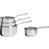 DE BUYER Batterie Cuisine Induction Casserole Inox Ø 14-16-18-20 cm Milady