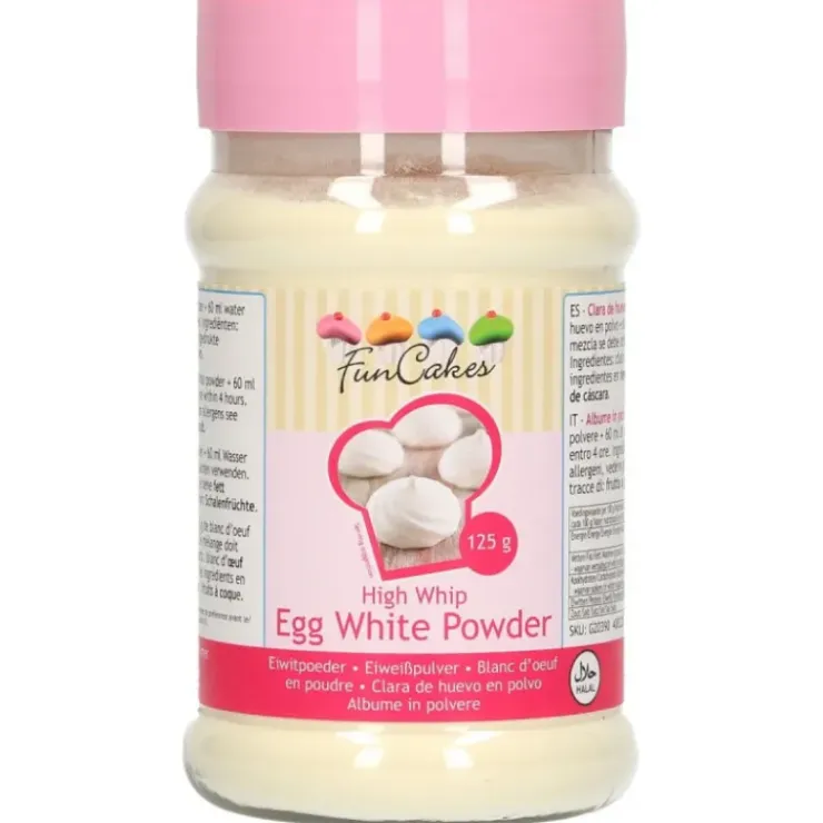 FUNCAKES Blanc d'Oeuf en Poudre 125g Discount