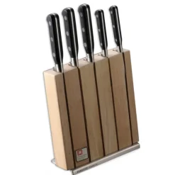 SABATIER TROMPETTE Bloc à Couteaux + 5 Couteaux Richardson New