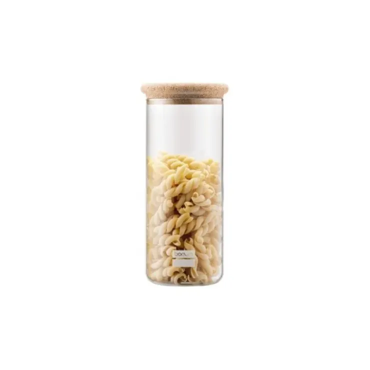 BODUM Bocal en Verre 2,5 L Bouchon en liège Yohki New