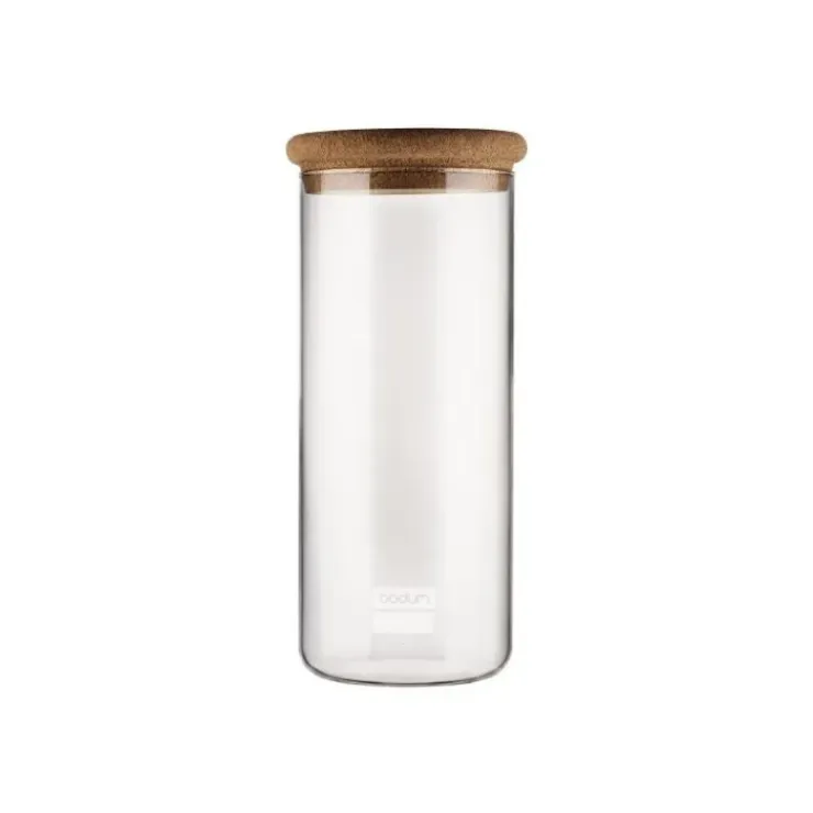 BODUM Bocal en Verre 2,5 L Bouchon en liège Yohki New