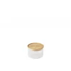 MASTRAD Bocal en Verre 400 ml avec Couvercle Bambou Stor'eat Discount