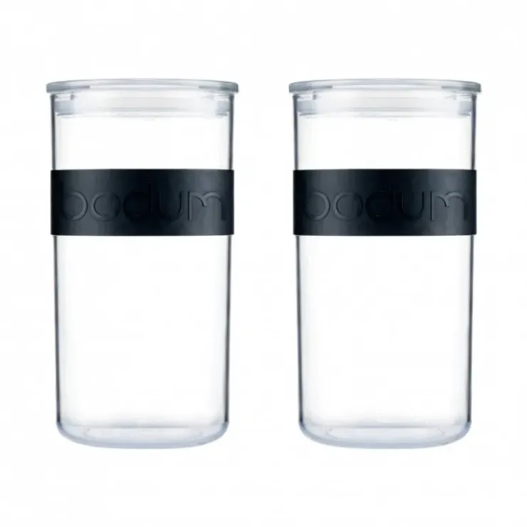 BODUM Bocal Plastique 2 L avec Couvercle (x2) PRESSO Online