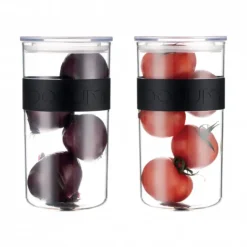 BODUM Bocal Plastique 2 L avec Couvercle (x2) PRESSO Online